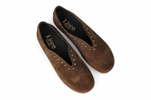 ZAPATO ABOTINADO TOPO TIANA MARRON