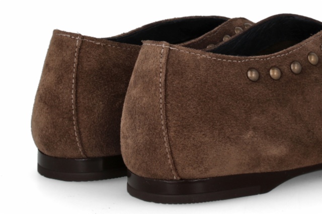 ZAPATO ABOTINADO TOPO TIANA MARRON