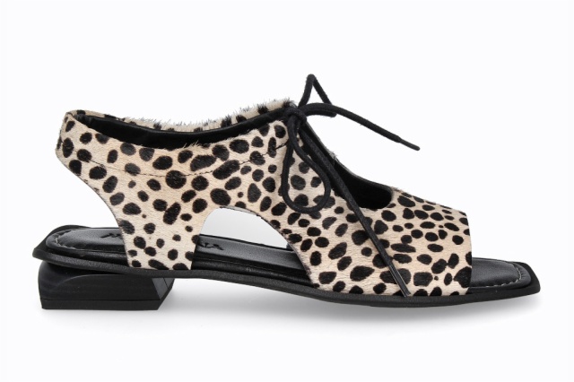 SANDALIA PONY MIREN NEGRO