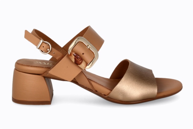 SANDALIA PIEL ECLAT SELMA CAMEL