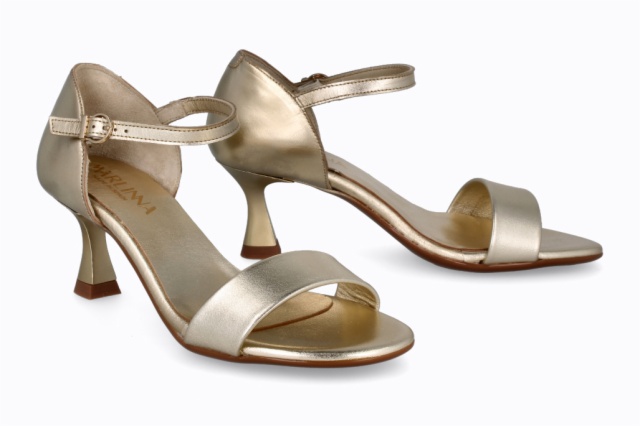 SANDALIA FLORENCIA SARAY PLATINO