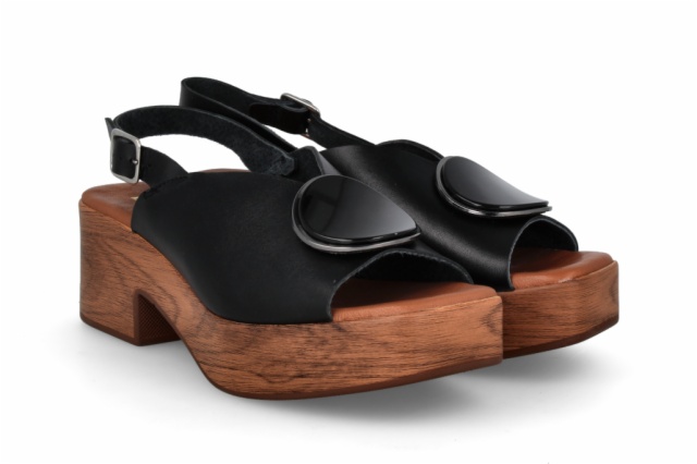 SANDALIA FLORENCIA NEGRO