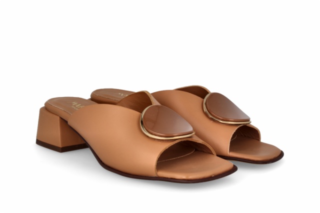 SANDALIA TACÓN FLORENCIA CAMEL