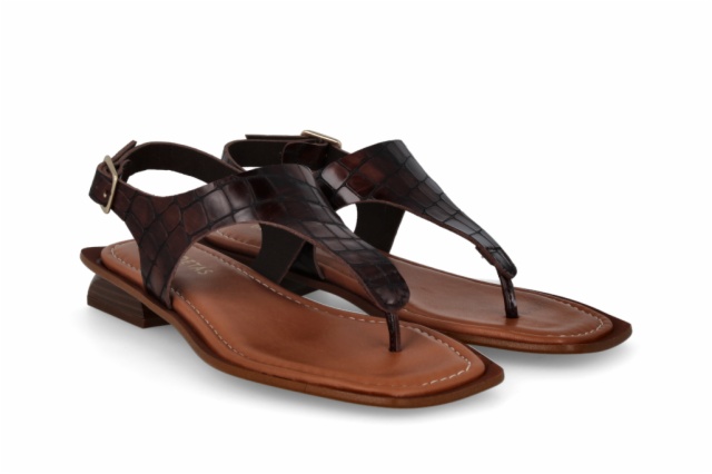 SANDALIA RABAT CASIA MARRON