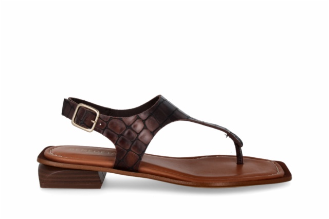 SANDALIA RABAT CASIA MARRON
