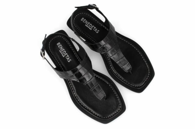 SANDALIA RABAT CASIA NEGRO