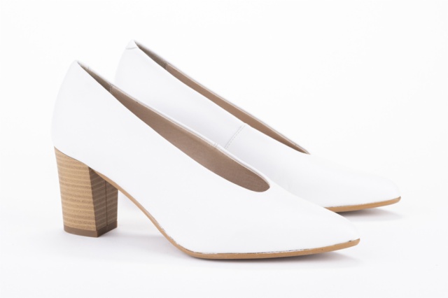 TACONES BLANCO GEORGIA