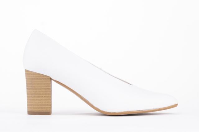 TACONES BLANCO GEORGIA