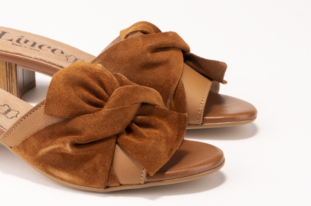 SANDALIA PALA LAZO CUERO