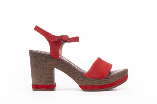 SANDALIA SERRAJE ROJO