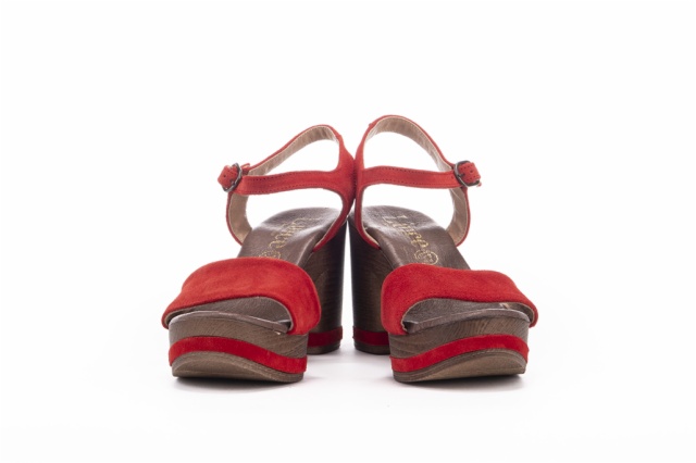 SANDALIA SERRAJE ROJO