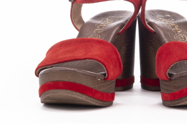 SANDALIA SERRAJE ROJO