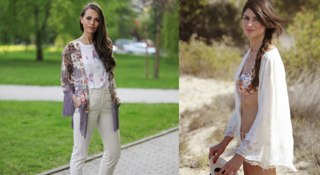 Cómo combinar un kimono